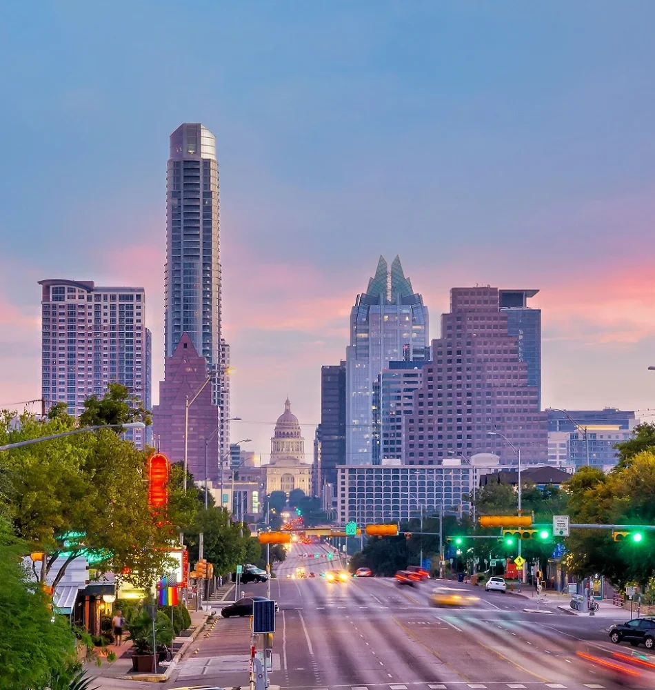 austin-city-downtown-skyline-cityscape-texas-usa-sunset